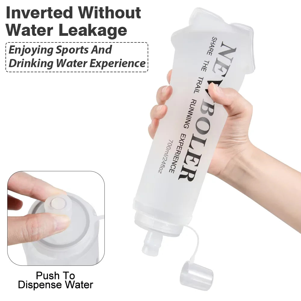 NEWBOLER TPU Folding Soft Flask