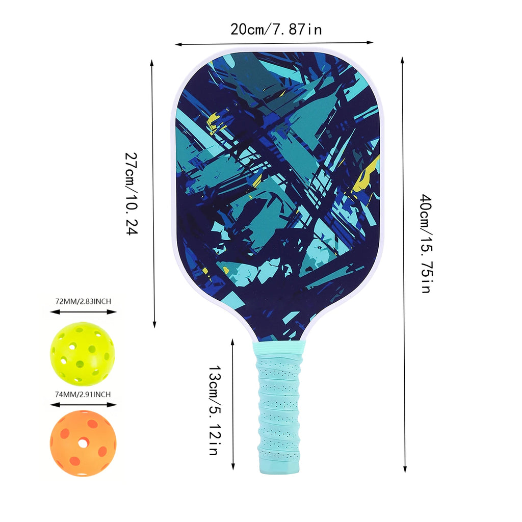 Carbon Fiber Pickleball Paddle Set