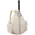 Quilted Pickleball Sling Crossbody Backpack