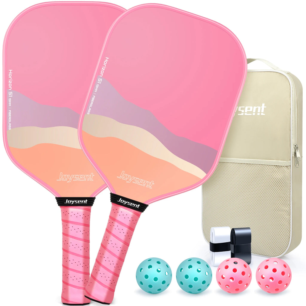 Horizon S1 Fiberglass 13mm Pickleball Paddle Set