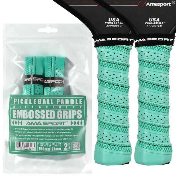 Amasport Pickleball Paddle Grip Tape (2-Pack)