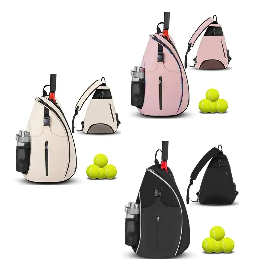 Zipper Closure Pickleball Rackets Backpack
