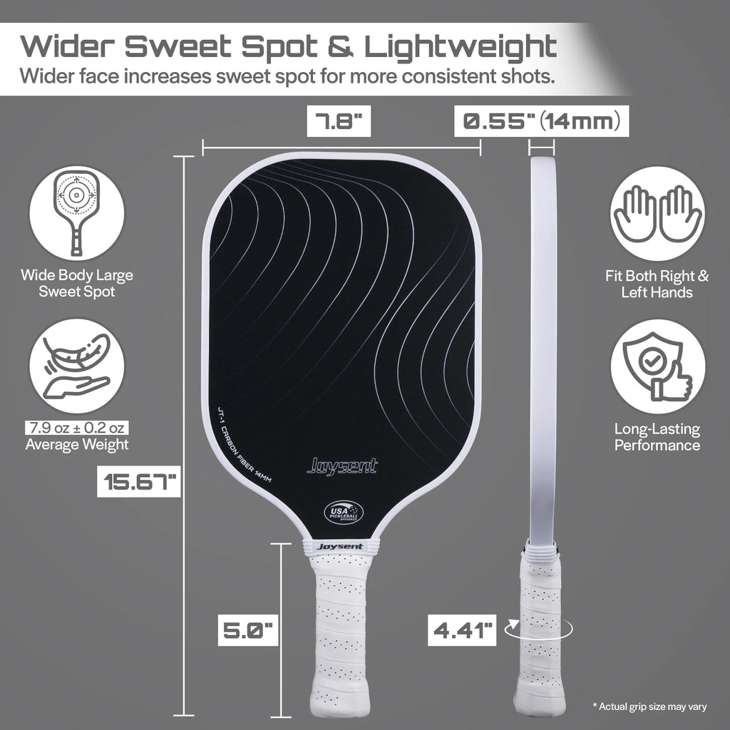 Joysent Arcus S1 T300 Carbon Fiber Pickleball Paddle
