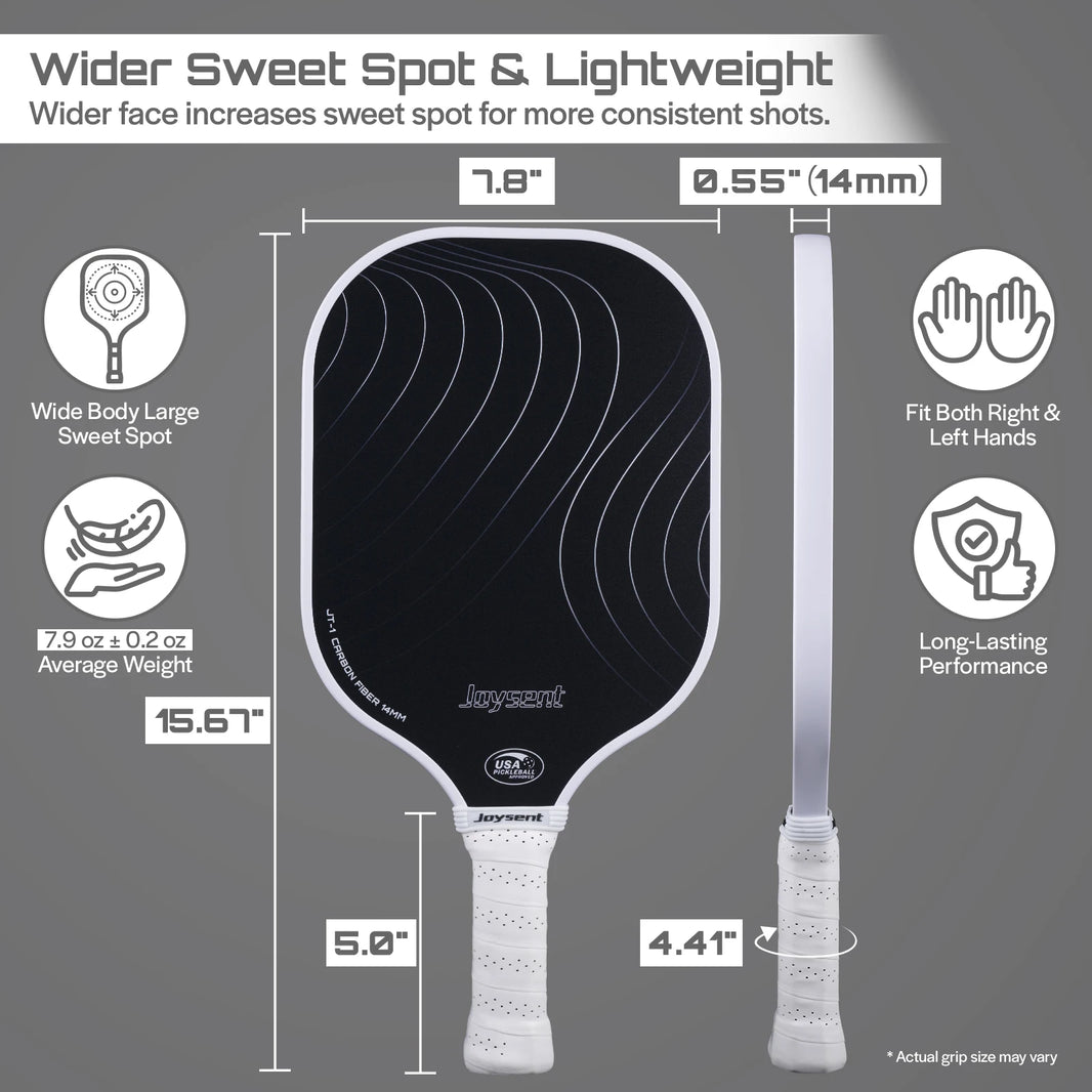 Joysent Arcus S1 T300 Carbon Fiber Pickleball Paddle