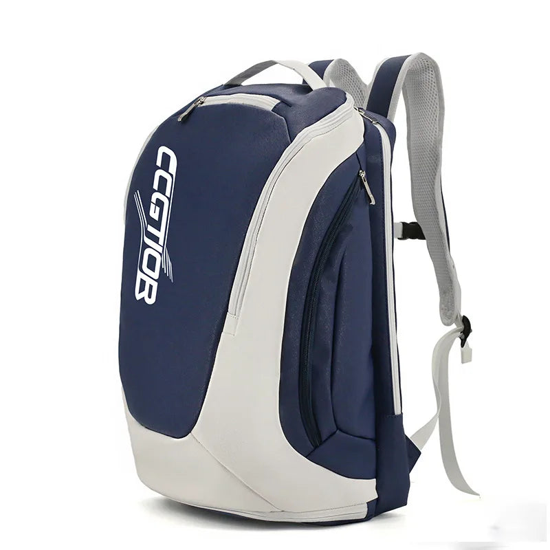 Splashproof Pickleball Rackets Backpack with Shoe Compartment