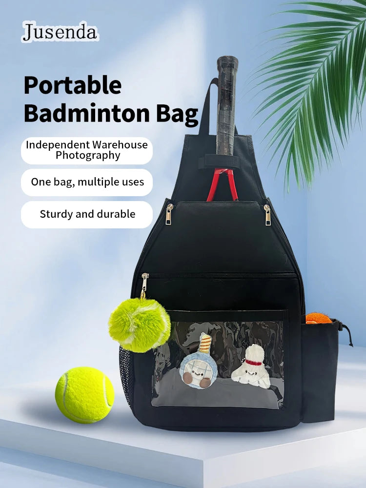Jusenda Large Capacity Waterproof Pickleball Rackets Backpack
