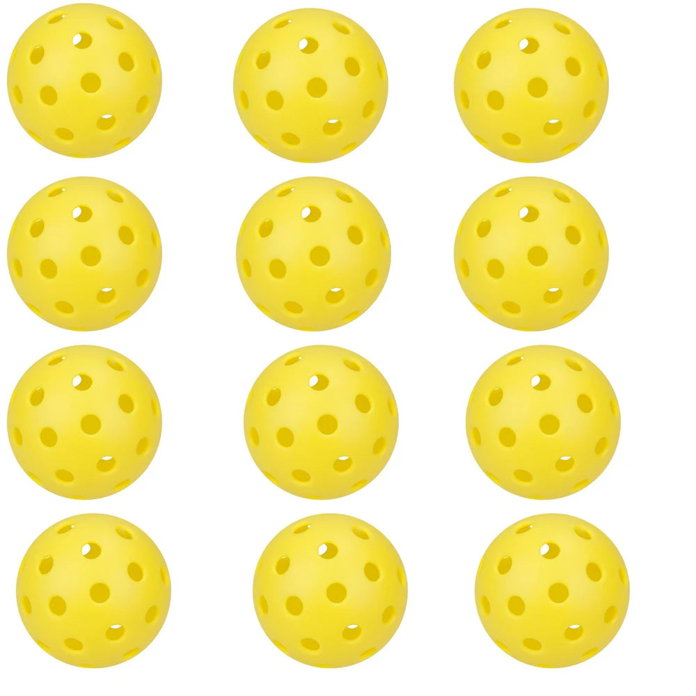 Indoor Pickleball Balls (3/6/12 Pack)