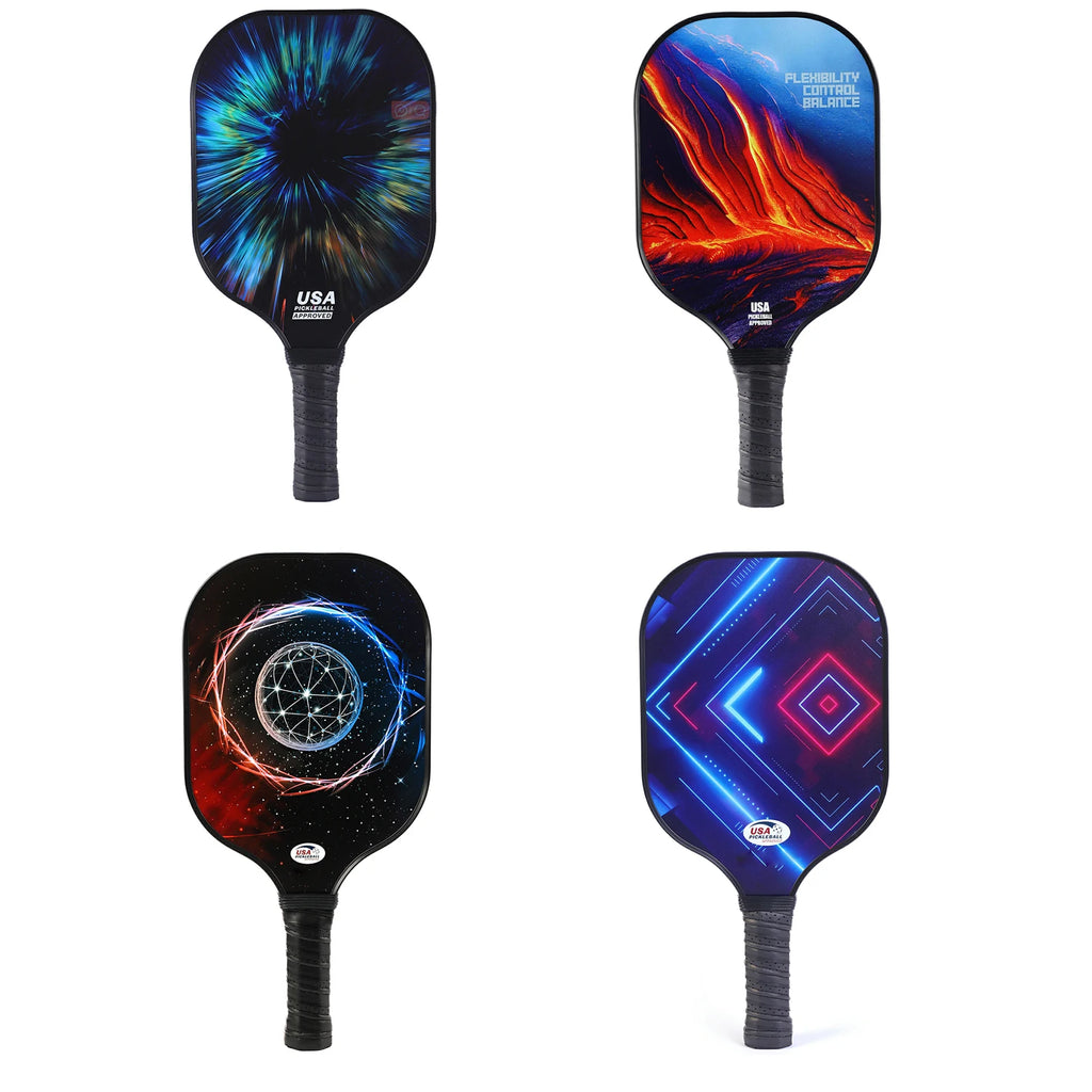 Carbon Fiber Pickleball Paddle Set