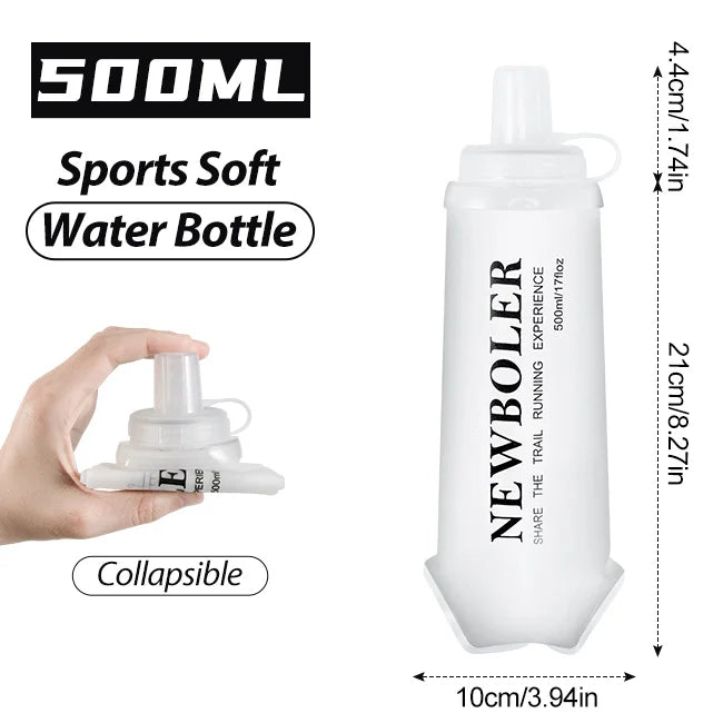 NEWBOLER TPU Folding Soft Flask