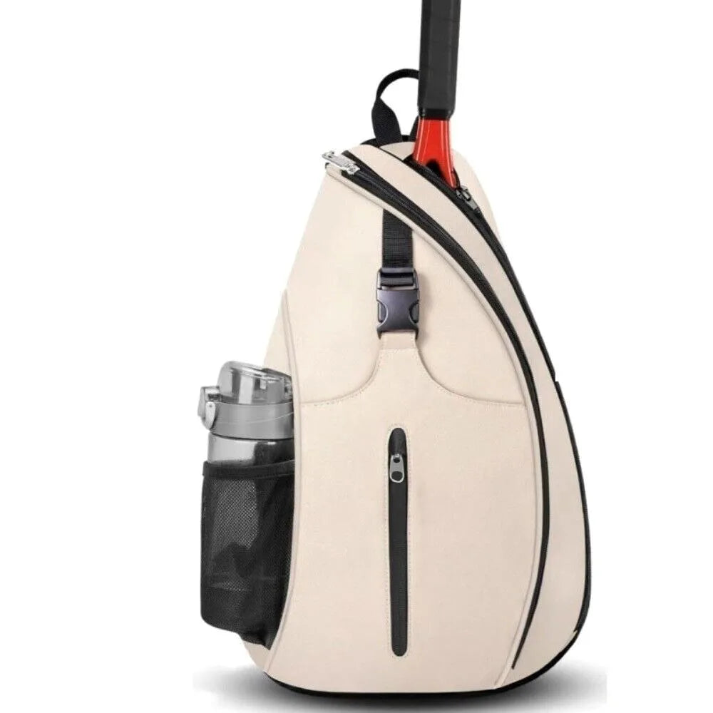 Zipper Closure Pickleball Rackets Backpack