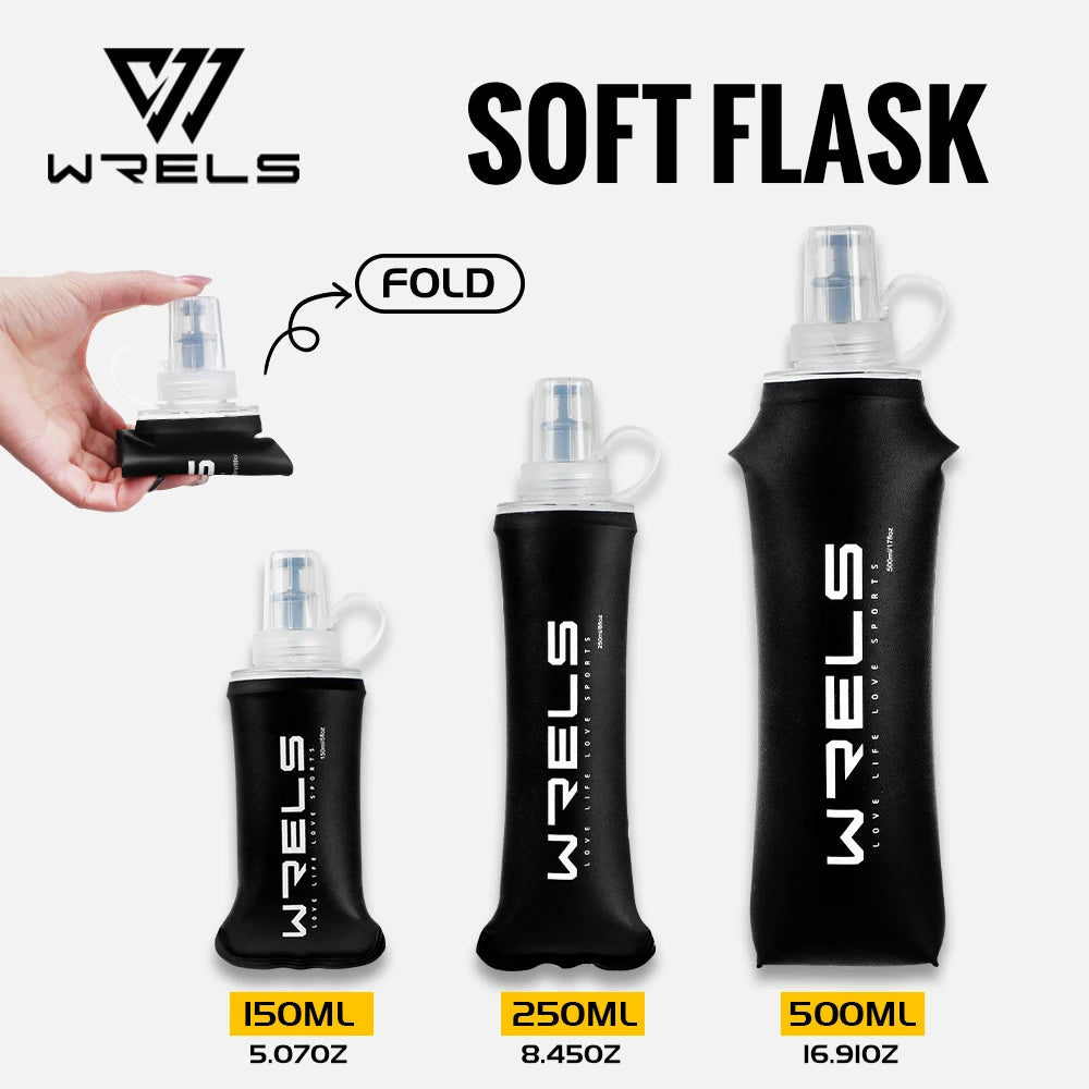 WRELS TPU Folding Soft Flask