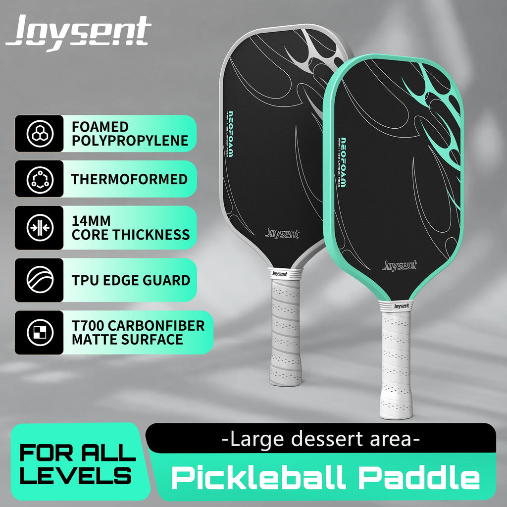 Joysent - NeoFoam - MoonSlayer and Windbreaker T700 Carbon Fiber Pickleball Paddle