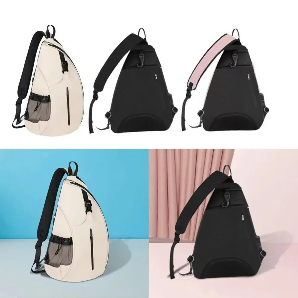 Zipper Closure Pickleball Rackets Backpack