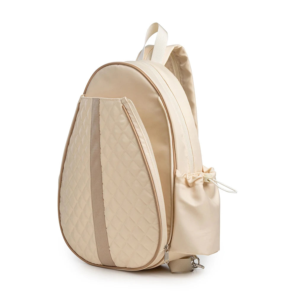 Quilted Pickleball Sling Crossbody Backpack