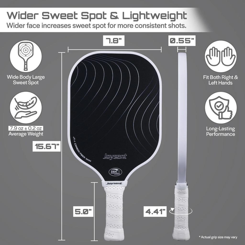 Joysent Arcus S1 T300 Carbon Fiber Pickleball Paddle