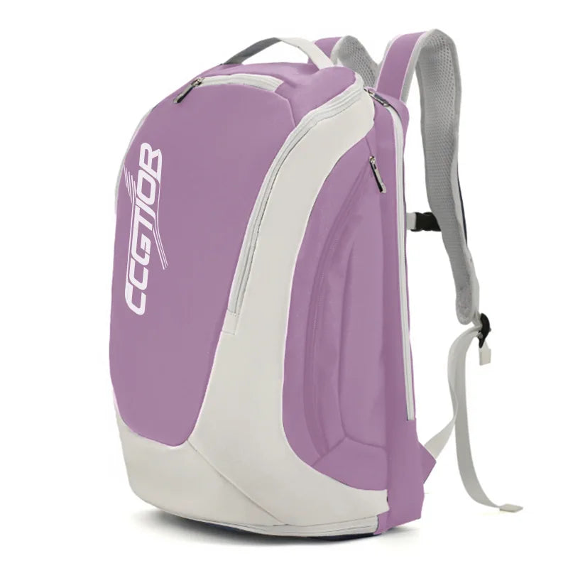 Splashproof Pickleball Rackets Backpack with Shoe Compartment