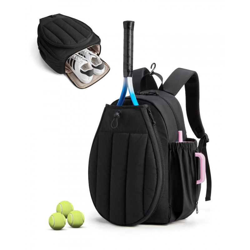 Large Storage Pickleball Paddle Shoulder Bag