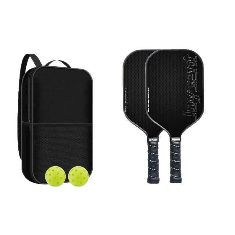 Joysent 16mm Carbon Fiber Pickleball Paddle Set (With 2 balls)