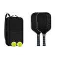 Joysent 16mm Carbon Fiber Pickleball Paddle Set (With 2 balls)