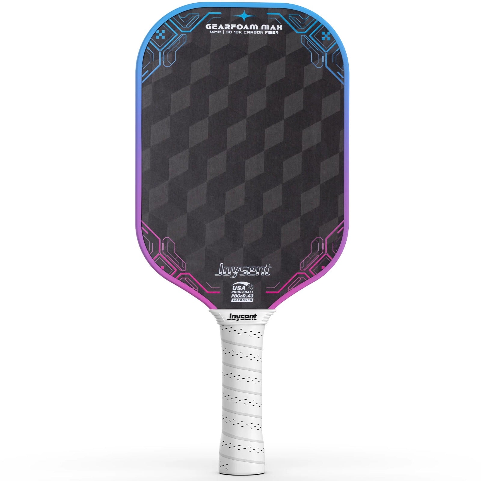 Joysent 3D 18K Raw Carbon Fiber Pickleball Paddle