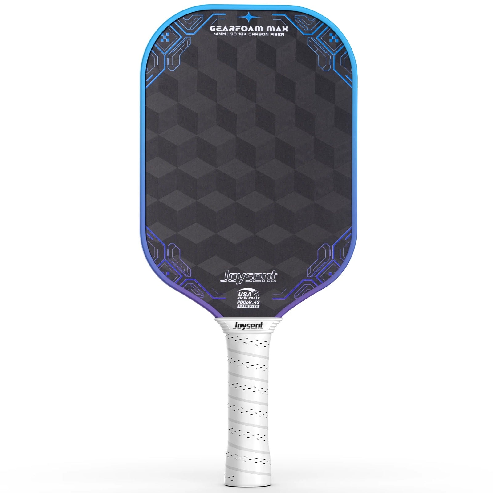 Joysent 3D 18K Raw Carbon Fiber Pickleball Paddle