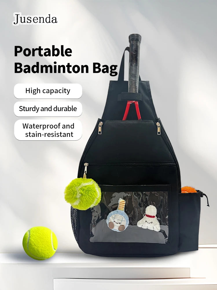 Jusenda Large Capacity Waterproof Pickleball Rackets Backpack
