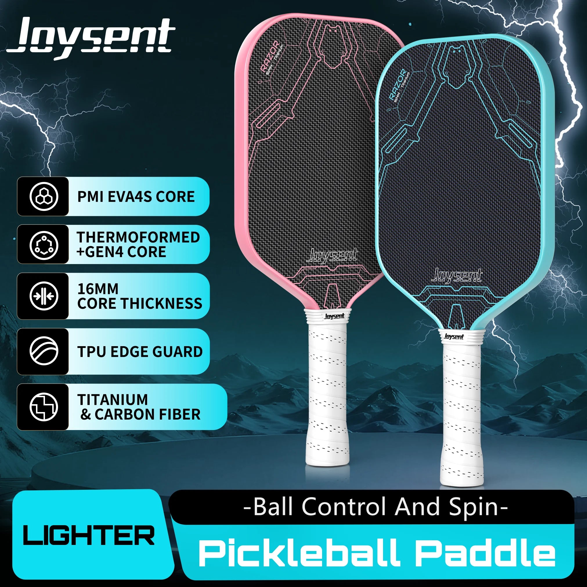 Joysent Razor Titanium Pickleball Paddle