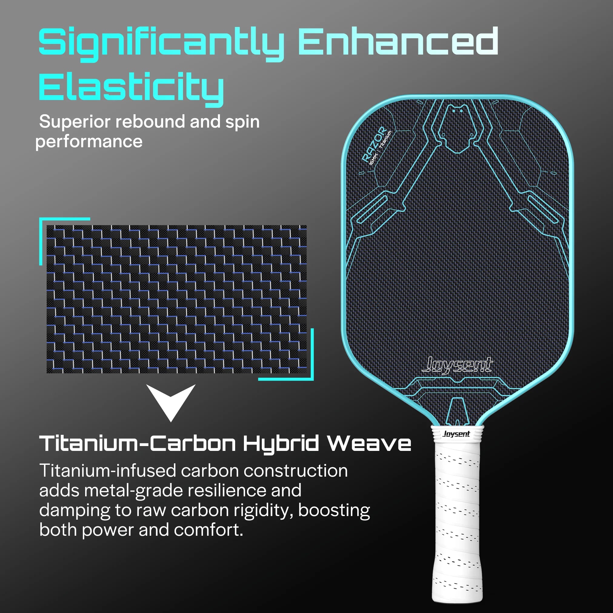 Joysent Razor Titanium Pickleball Paddle