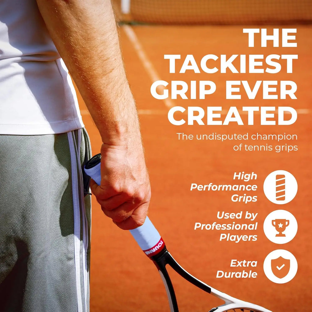 Pickleball Paddle Grip Tape, 4 Pcs Tacky Soft Pure Overgrip-Absorbent Comfortable Grip Non-Slip Pickleball Paddle Grip Tape