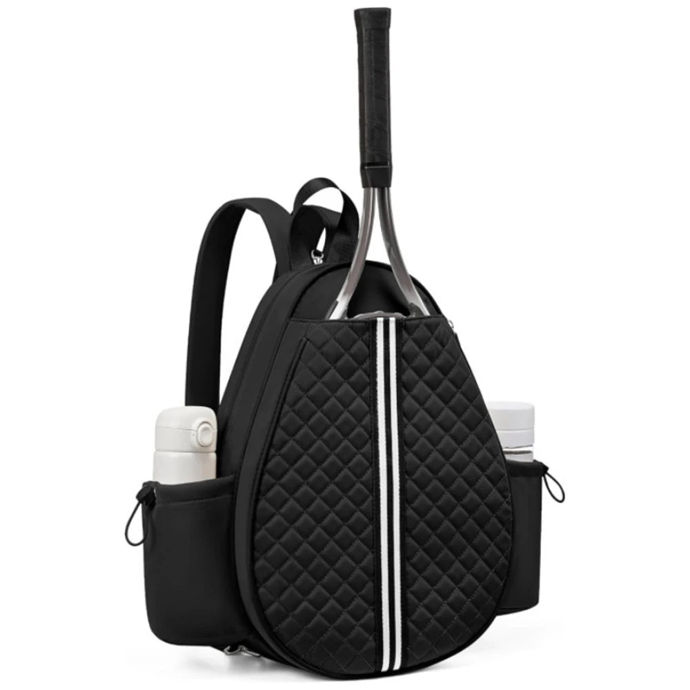 Quilted Pickleball Sling Crossbody Backpack
