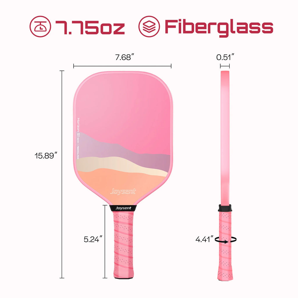 Horizon S1 Fiberglass 13mm Pickleball Paddle Set