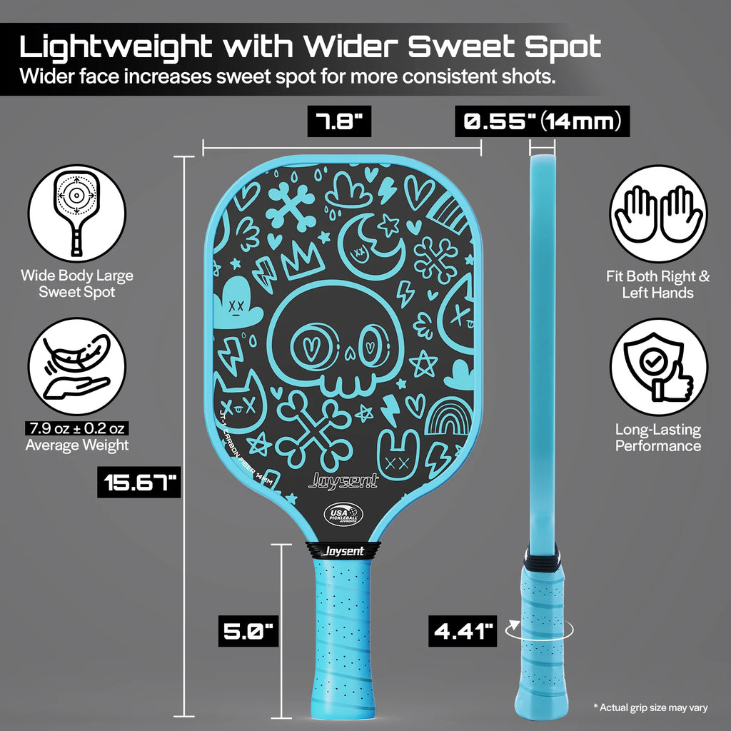 Joysent T300 Carbon Fiber Pickleball Paddle