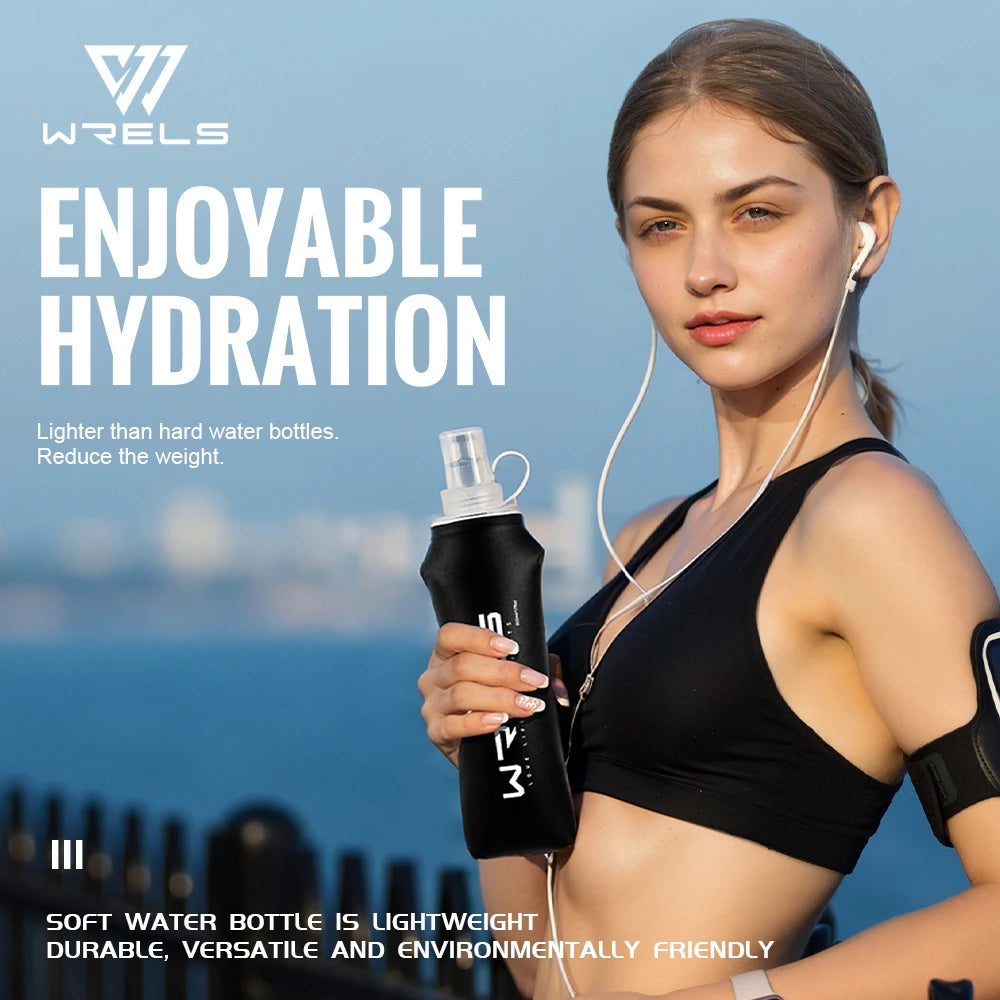 WRELS TPU Folding Soft Flask
