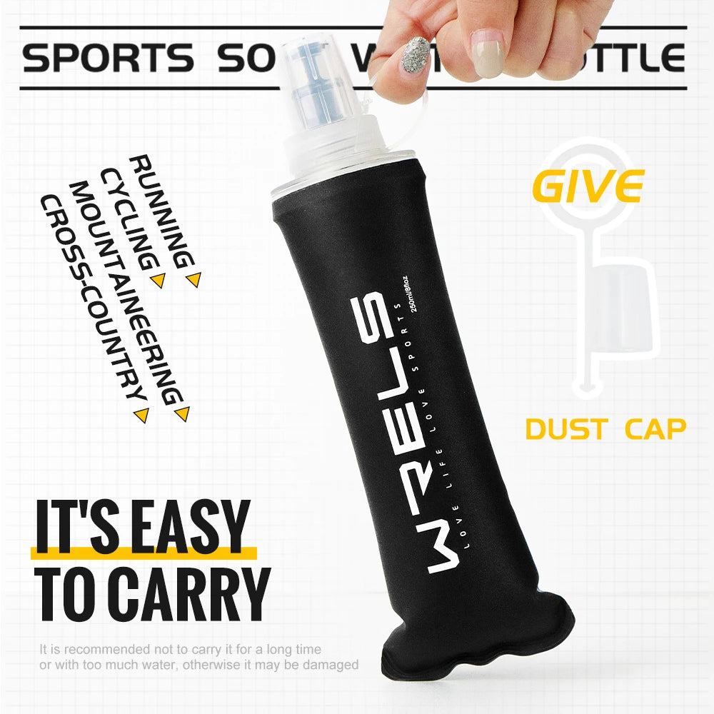 WRELS TPU Folding Soft Flask