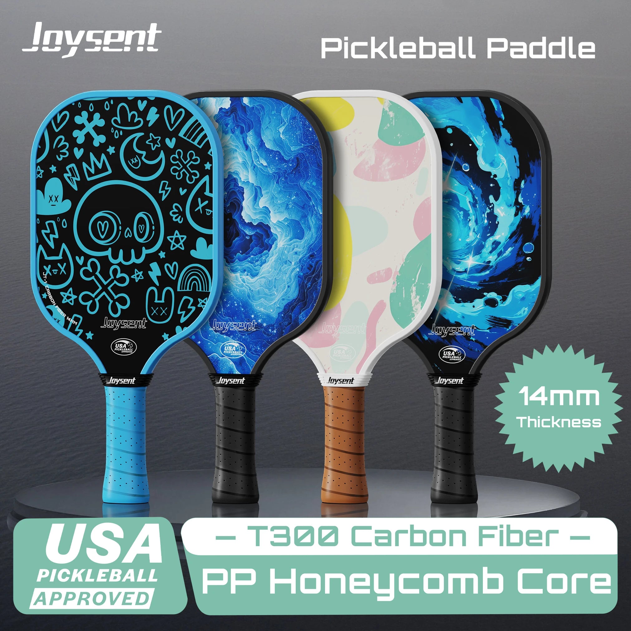 Joysent T300 Carbon Fiber Pickleball Paddle
