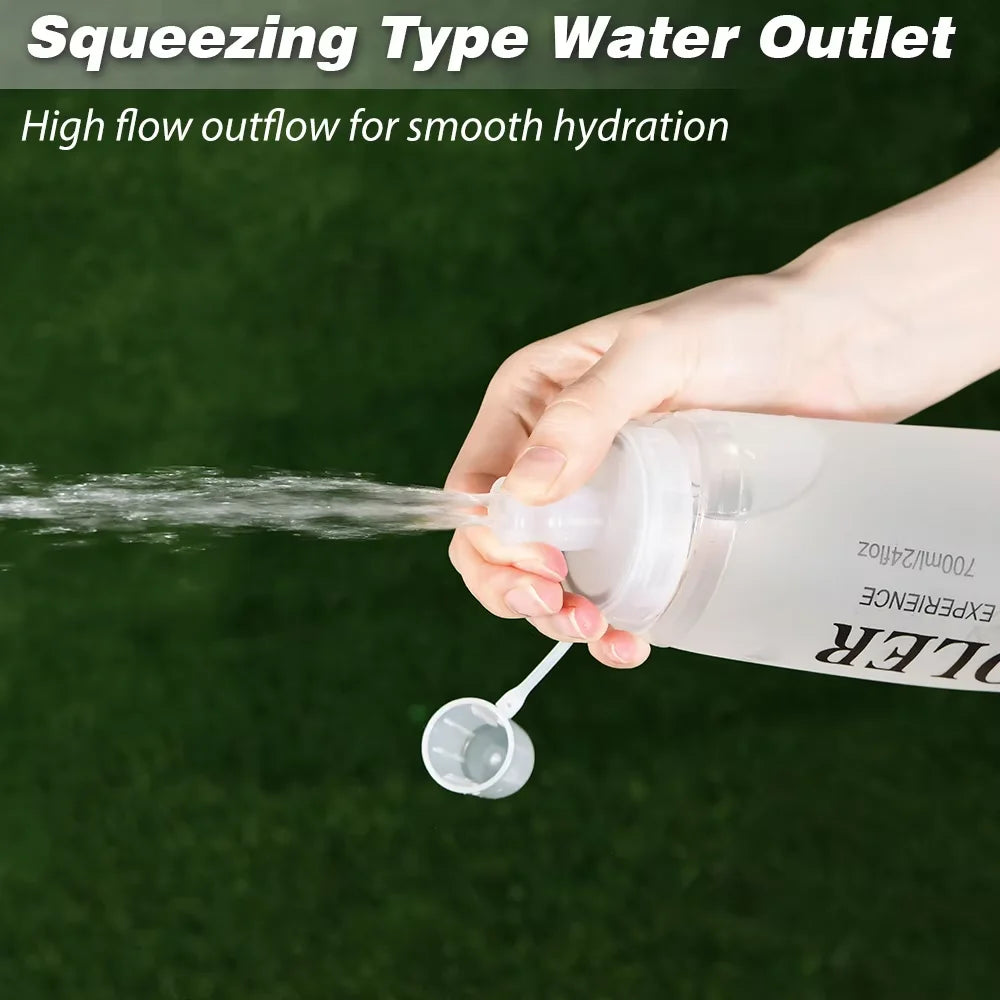 NEWBOLER TPU Folding Soft Flask