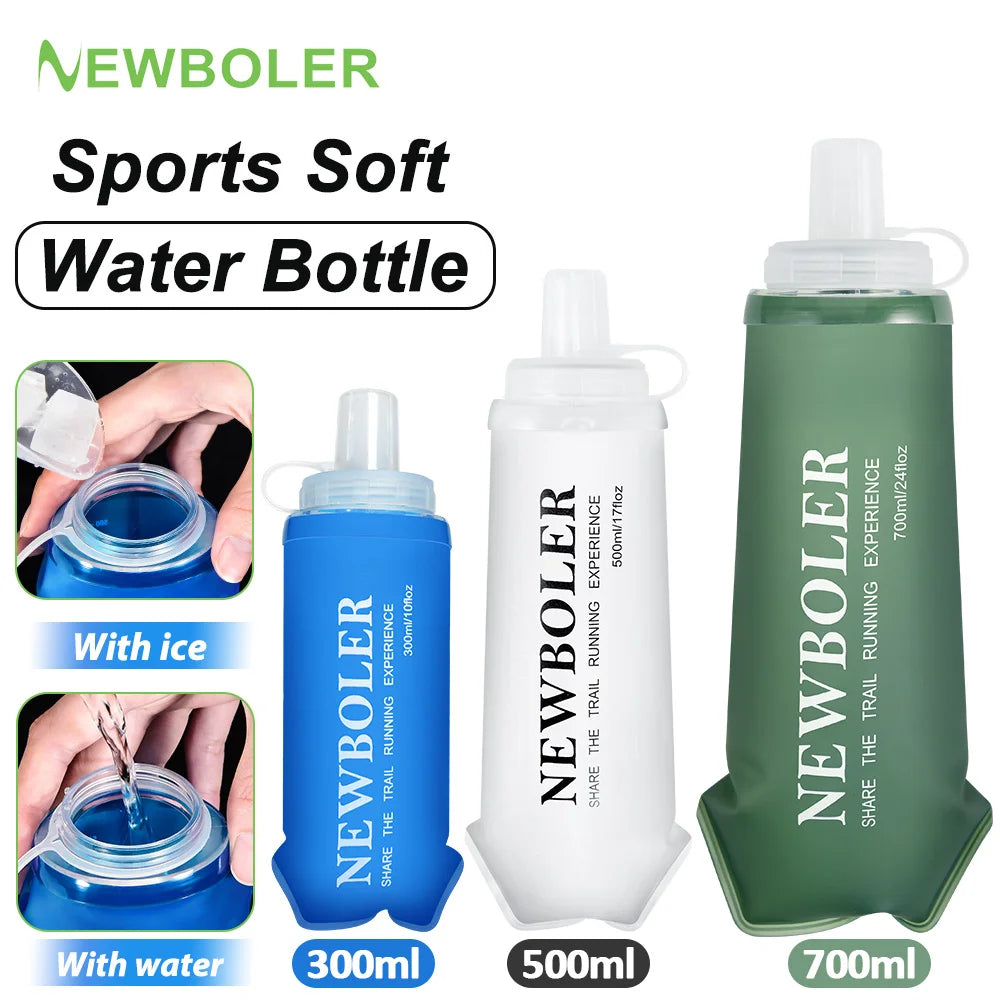 NEWBOLER TPU Folding Soft Flask