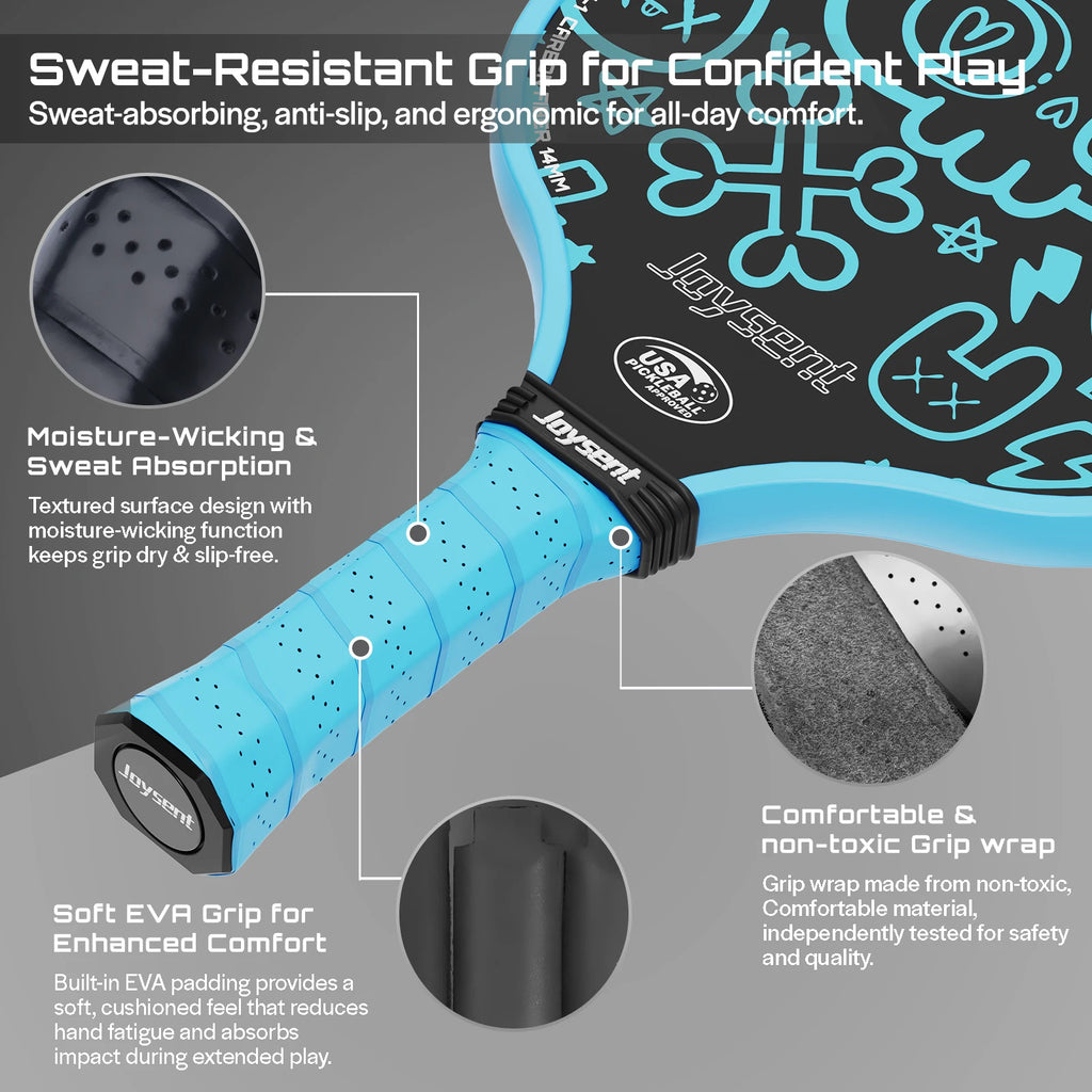 Joysent T300 Carbon Fiber Pickleball Paddle