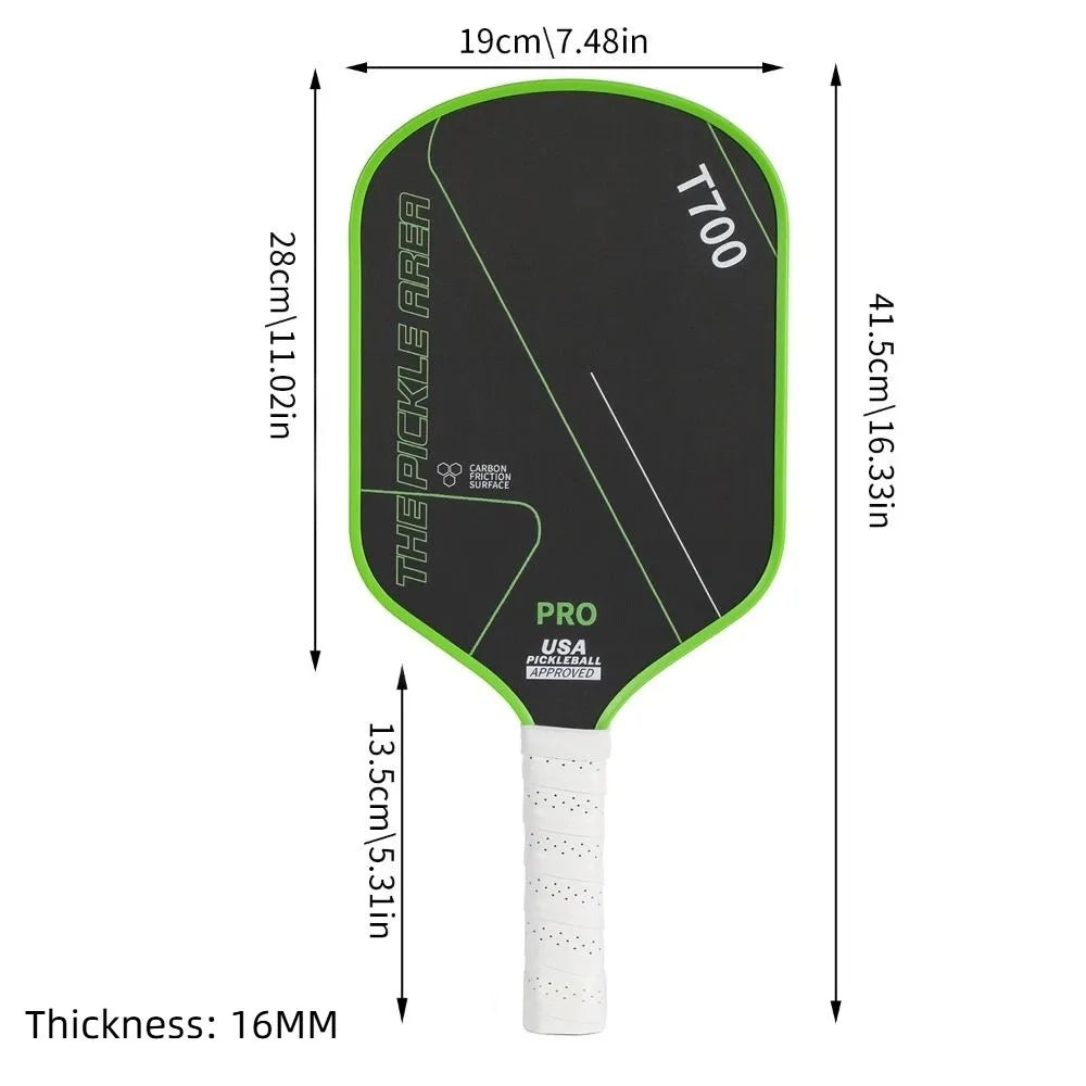 T700 Carbon Fiber Pickleball Paddle Set