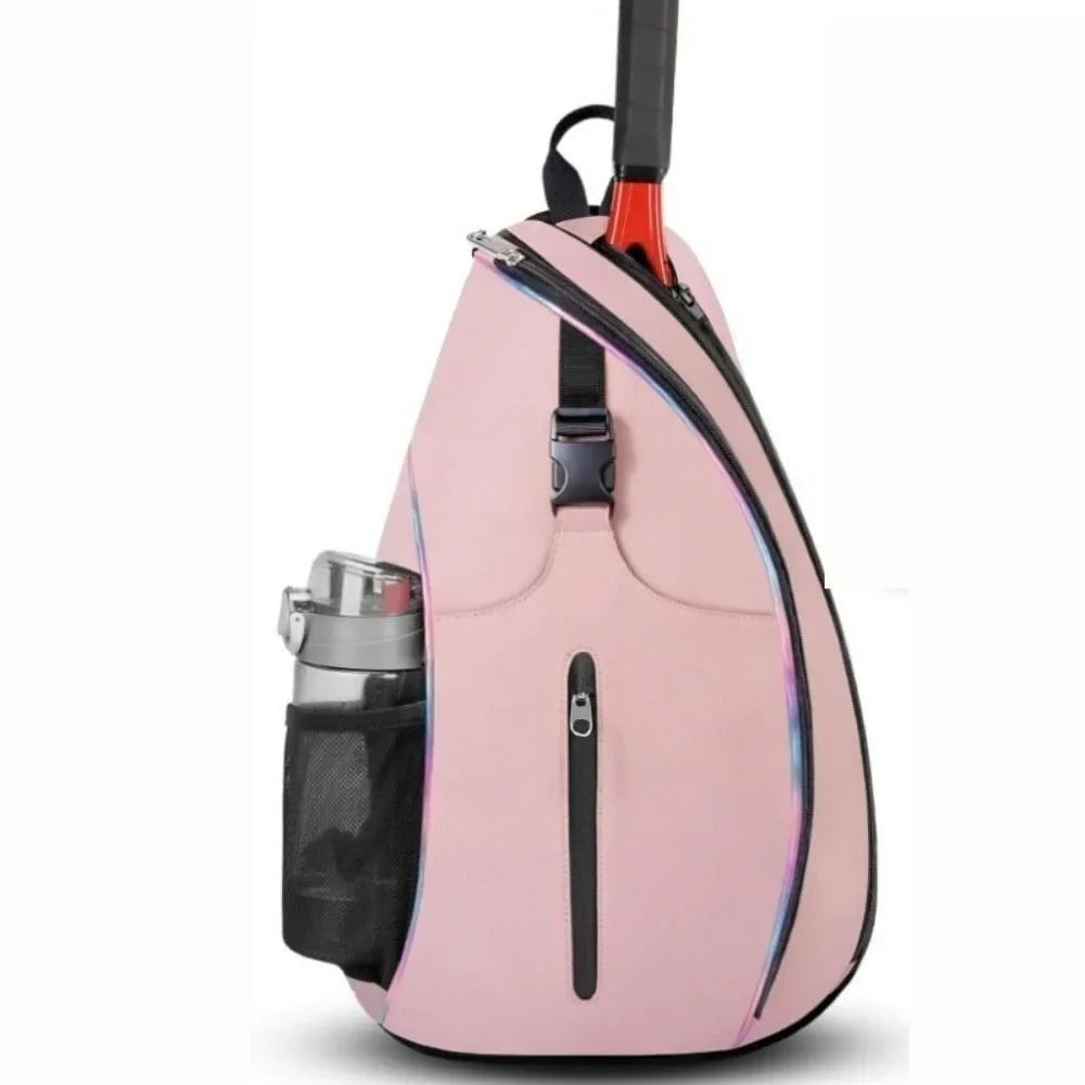 Zipper Closure Pickleball Rackets Backpack