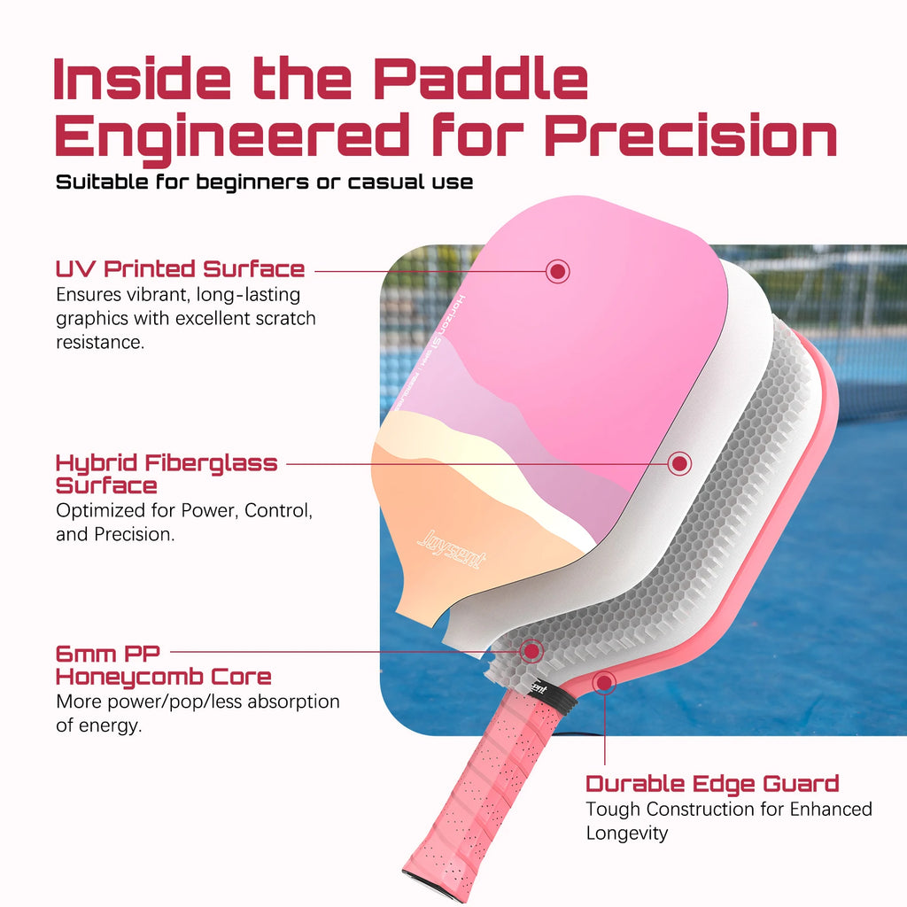 Horizon S1 Fiberglass 13mm Pickleball Paddle Set